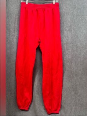 Vintage Hanes Sweatpants Red XL USA made